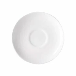 Dibbern Kaffee Und Teeuntertasse Rund Bone China Weiß